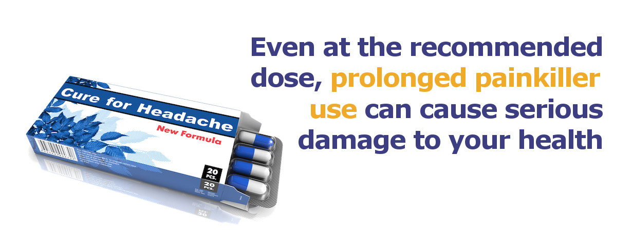 Prolonged painkiller causes serious damage to health