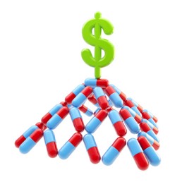 drugs money medication pain relief marketing